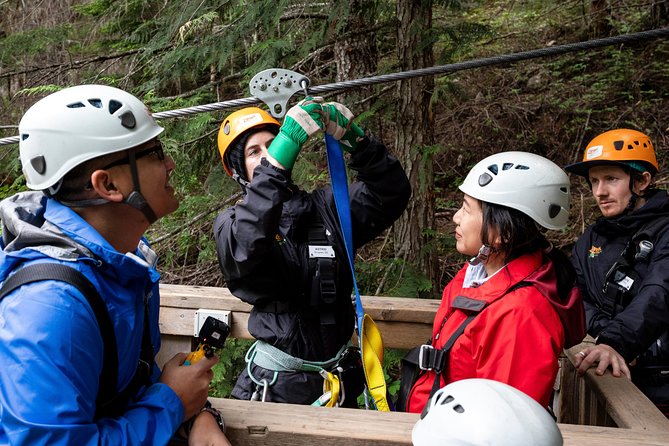 Zipline Adventure in Whistler - The hidden workout between the flights
