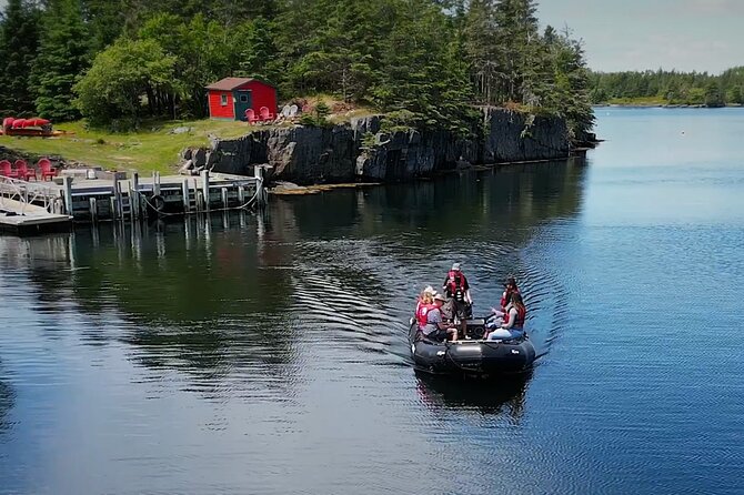 Zodiac Coastal Tour with Naturalist Guide: Lunenburg - Small islands, local plants, and coastal stories
